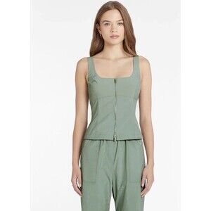 Amanda Uprichard Sleeveless Sage Top Size Medium